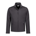 Heren Softshell Jas Santino SANTO Graphite